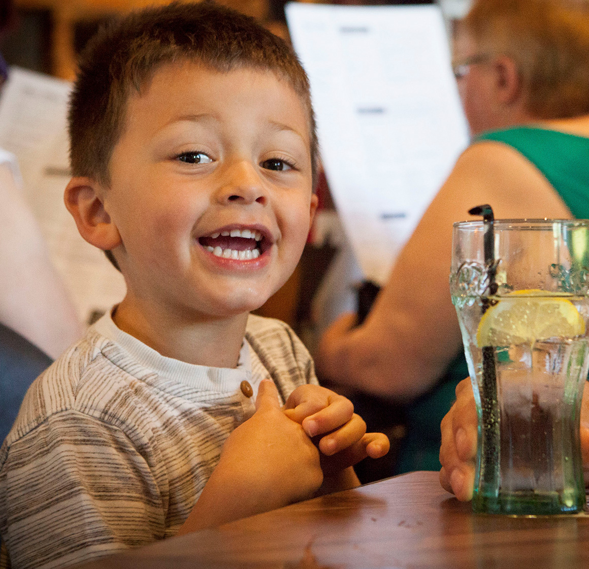 Great family-friendly pub menu in Pwllheli
